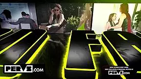 bratty latina teen freya von doom caught shoplifting gets punished fucked by stepmom's friend