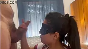 estudiante latina cachonda mama polla y traga corrida caliente 😘