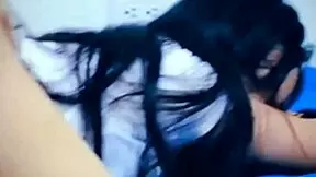 little horny latina begs for cum milk or she gets super mad at me