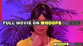 wild lesbian threesome turns into epic eating contest with scissoring and kissing frenzy 👅👭💦