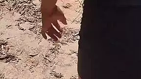 I let him cum inside me in public for money outdoors