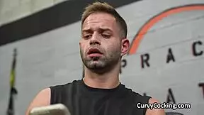 Why Settle for Yoga Vibrator When Gym Cock Fills Her Better?