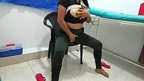 My best friend strips naked in homemade video