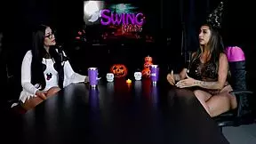 ever tried swingers halloween with bdsm toys double penetration first time??