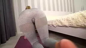 damn that tattooed blonde got raw fucked by a stranger no condom creampie style