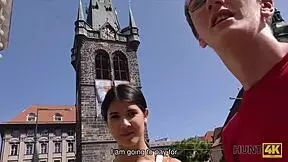 hunt4k nerdy czech girlfriend fingered and fucked by bodybuilder while cuckold watches pov