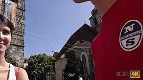 hunt4k nerdy czech girlfriend fingered and fucked by bodybuilder while cuckold watches pov