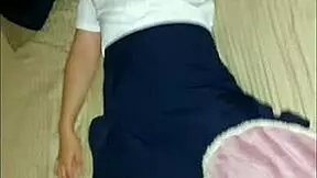 ay papi it hurts why do this leaving me babysitting my cute young stepdaughter at night stepdad and petite latina hijastra alone homemade real