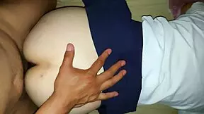 ay papi it hurts why do this leaving me babysitting my cute young stepdaughter at night stepdad and petite latina hijastra alone homemade real