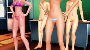 Pokemon Chicas Get Bent Over And Fucked In Classroom!