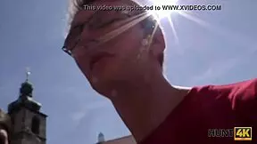 hunt4k nerdy czech girlfriend fingered and fucked by bodybuilder while cuckold watches pov