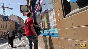 hunt4k nerdy czech girlfriend fingered and fucked by bodybuilder while cuckold watches pov