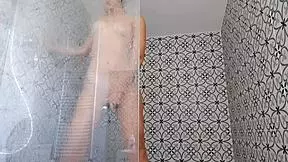 Steamy Brazilian Latina In Lingerie Dances Her Big Ass Before Sensual Shower Tease