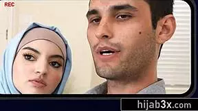 imagine your wife and her wild arab friend bending over your bed for doggy cowgirl pussy licking and your cock in their threesome frenzy