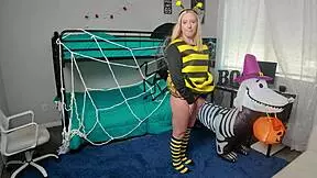 behind the scenes pawg blonde kallie taylor teases with wet pussy handjob deepthroat then rides fat cock cowgirl pov