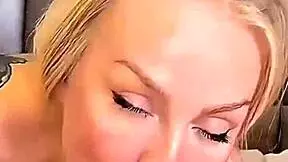 i get mobile pov double blowjob from busty milf and perfect teen model