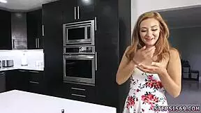 we're breaking her pussy in this intense family threesome competition game