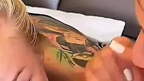 i get mobile pov double blowjob from busty milf and perfect teen model