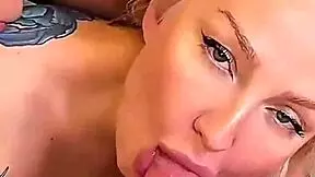 i get mobile pov double blowjob from busty milf and perfect teen model