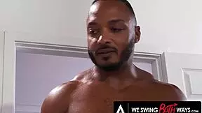 Spencer Bradley Craves Double Penetration in Steamy Bi Threesome with Two Hung Men