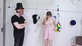 rebecca vanguard gets toyed rough in bdsm anal blowjob bondage