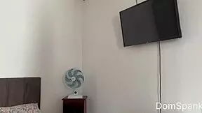 damn this petite big ass latina got caned and belted hard for being a naughty slut