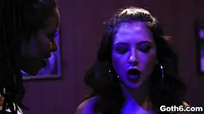 Wild Goth Sluts Kenzie Reeves Kira Noir Jane Wilde Share Monster Cock Foursome!