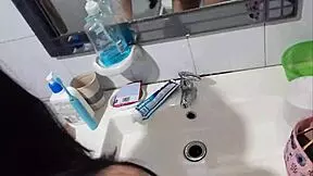 Fuck Me Brutally In The Bathroom, Sexy Laura!