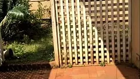 huge boobs on pregnant ebony neighbor bounce softly in homemade solo clip