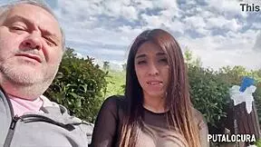 damn michi that peruvian teen's huge tits got torbe rock hard she sucks him off wet