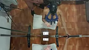 Rough Milf In Lingerie Takes Monster Cock Bent Over Then Dildo Creampie