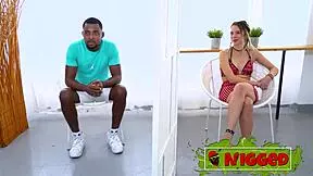 Italian Blonde Virgin Eva Fay Gapes Wet Pussy Lips On Big Black Cock Dripping Cum