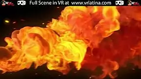 Stunning Big Ass Latina Teen's First VR POV Porn