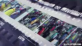 Officer nicky rebel grabs shoplifter daisy fox for office pussy fingering and hardcore fuck