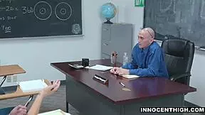 naughty izzy bell sucks big cock bent over doggystyle uniform roleplay