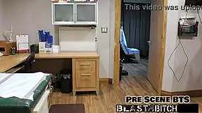 raya nguyen SUCKS THAT DICK twice then bends over for doctors doggystyle pounding!