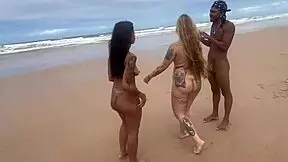 Fucking Hot Brunette Latina On Copacabana Beach In Public