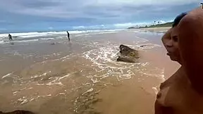 Fucking Hot Brunette Latina On Copacabana Beach In Public