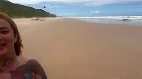 Fucking Hot Brunette Latina On Copacabana Beach In Public