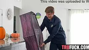 POV Hardcore Breeding Big Tits Stepsis Sage Roux in Coffin with Selina Imai