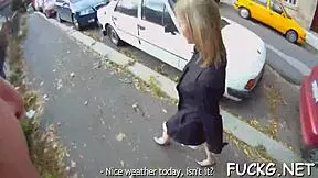 dude with spy glasses pounds amateur mature's pussy in rough contest