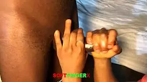 she starts with a wet blowjob then bends over for tight pussy doggystyle pounding