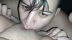 Hubby Licks My Clit Clean After Young Stud Fucks Me Missionary Style