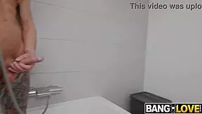 Spanish student angelique rose takes max dior's hard ass pounding