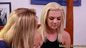 faketit milf scissoring stepdaughter pussy feels so good