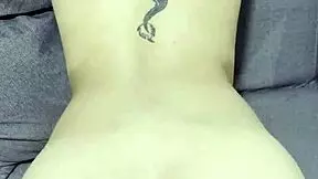 Riding stepbro's cock wildly then he pounds me doggystyle so hard!