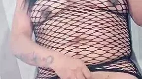 Latina milf, feel my natural tits bounce riding dildo to squirting orgasm?