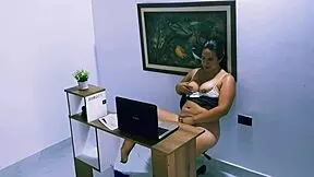 latina bbw girlfriend slurps my cock like crazy in dorm room taboo