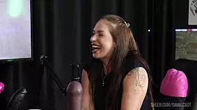 Francis Simas Tifany Rocha swing cast sheer red lingerie romp