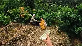 i spot naked teen stranger with perfect boobs wandering the forest alone